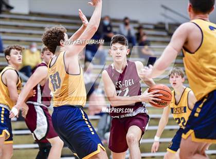 Thumbnail 2 in Shenandoah vs Wes-Del (Scrimmage) photogallery.