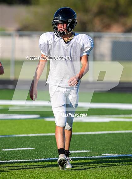 Thumbnail 1 in Henrietta vs. Whitesboro (Scrimmage) photogallery.