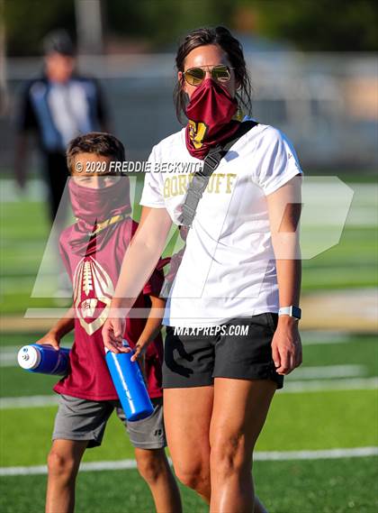Thumbnail 2 in Henrietta vs. Whitesboro (Scrimmage) photogallery.