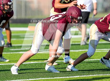 Thumbnail 2 in Henrietta vs. Whitesboro (Scrimmage) photogallery.
