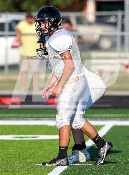 Thumbnail 1 in Henrietta vs. Whitesboro (Scrimmage) photogallery.