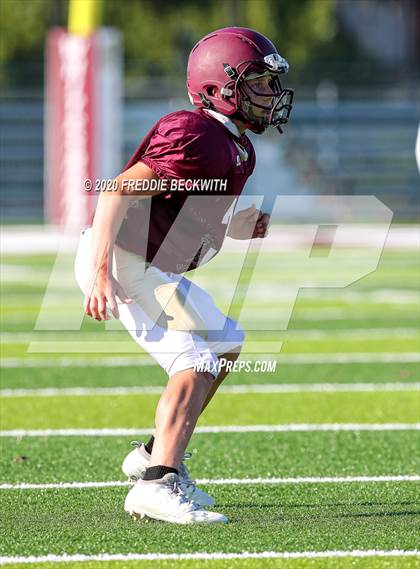 Thumbnail 1 in Henrietta vs. Whitesboro (Scrimmage) photogallery.