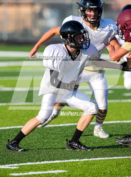 Thumbnail 3 in Henrietta vs. Whitesboro (Scrimmage) photogallery.