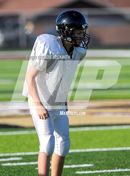 Thumbnail 1 in Henrietta vs. Whitesboro (Scrimmage) photogallery.