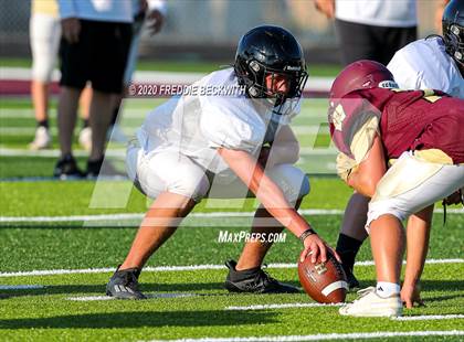 Thumbnail 3 in Henrietta vs. Whitesboro (Scrimmage) photogallery.