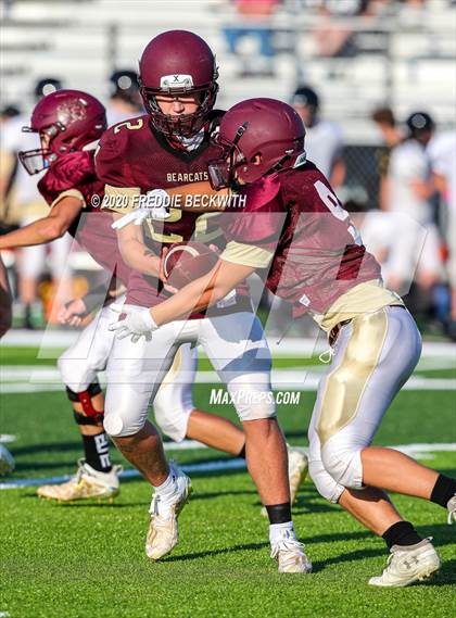 Thumbnail 2 in Henrietta vs. Whitesboro (Scrimmage) photogallery.