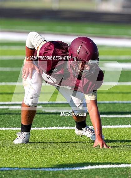 Thumbnail 2 in Henrietta vs. Whitesboro (Scrimmage) photogallery.