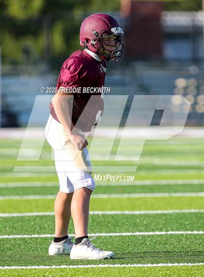 Thumbnail 3 in Henrietta vs. Whitesboro (Scrimmage) photogallery.