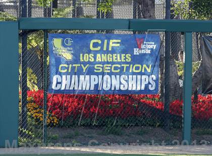 Thumbnail 2 in Banning vs. San Fernando (CIF LACS D1 Semi-Final) photogallery.