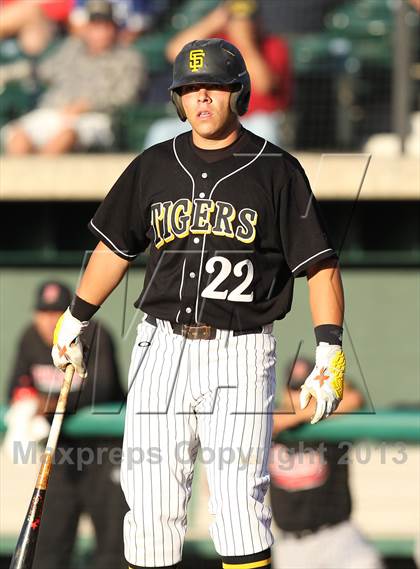 Thumbnail 2 in Banning vs. San Fernando (CIF LACS D1 Semi-Final) photogallery.