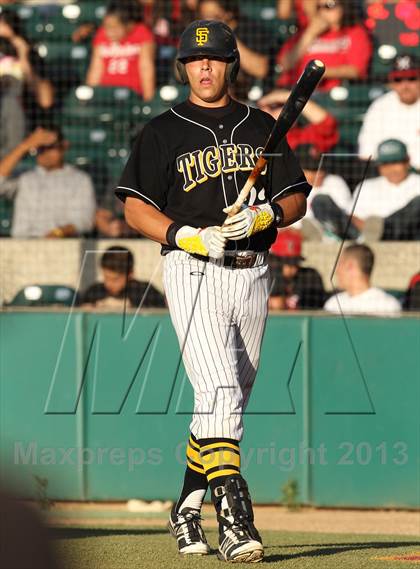 Thumbnail 3 in Banning vs. San Fernando (CIF LACS D1 Semi-Final) photogallery.