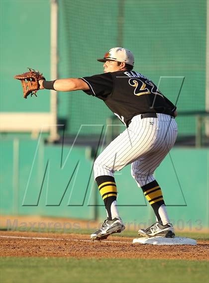 Thumbnail 2 in Banning vs. San Fernando (CIF LACS D1 Semi-Final) photogallery.