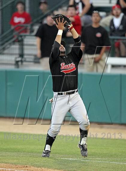Thumbnail 2 in Banning vs. San Fernando (CIF LACS D1 Semi-Final) photogallery.