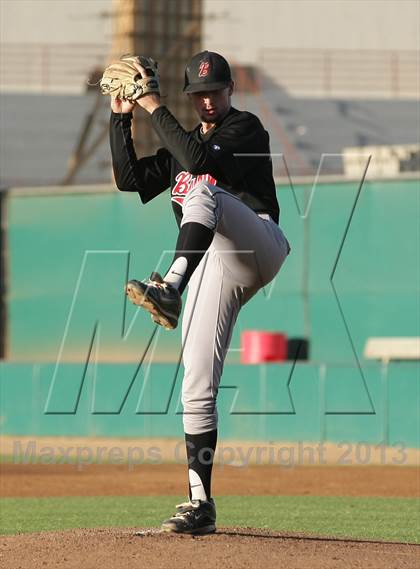 Thumbnail 3 in Banning vs. San Fernando (CIF LACS D1 Semi-Final) photogallery.