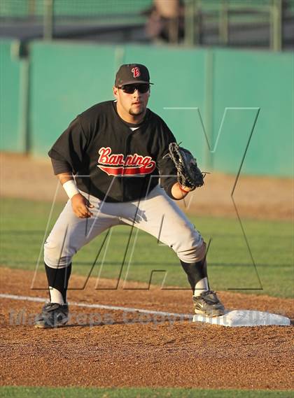 Thumbnail 1 in Banning vs. San Fernando (CIF LACS D1 Semi-Final) photogallery.