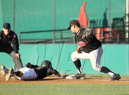Thumbnail 2 in Banning vs. San Fernando (CIF LACS D1 Semi-Final) photogallery.
