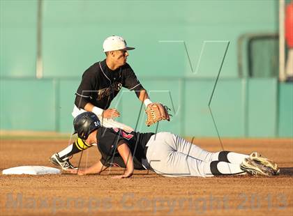 Thumbnail 2 in Banning vs. San Fernando (CIF LACS D1 Semi-Final) photogallery.