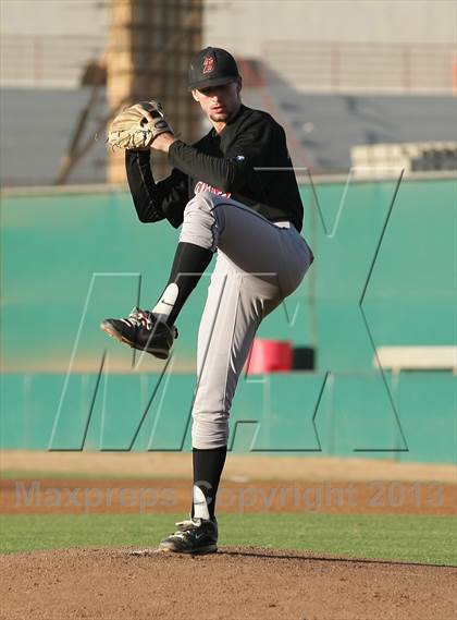 Thumbnail 2 in Banning vs. San Fernando (CIF LACS D1 Semi-Final) photogallery.