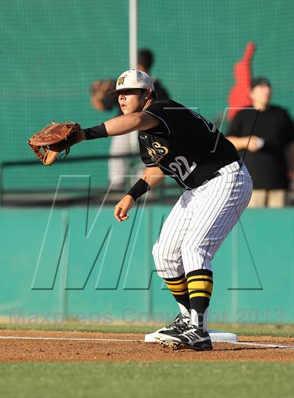 Thumbnail 3 in Banning vs. San Fernando (CIF LACS D1 Semi-Final) photogallery.