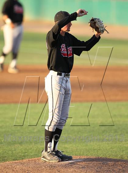 Thumbnail 2 in Banning vs. San Fernando (CIF LACS D1 Semi-Final) photogallery.