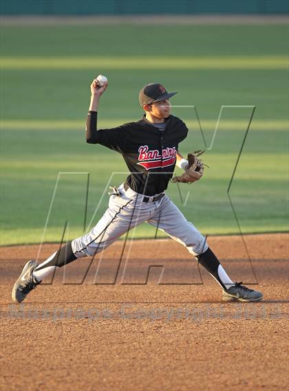 Thumbnail 2 in Banning vs. San Fernando (CIF LACS D1 Semi-Final) photogallery.