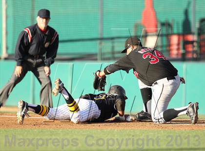 Thumbnail 1 in Banning vs. San Fernando (CIF LACS D1 Semi-Final) photogallery.