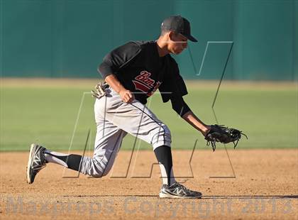 Thumbnail 2 in Banning vs. San Fernando (CIF LACS D1 Semi-Final) photogallery.