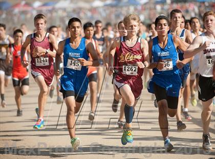 Thumbnail 3 in California Mount SAC Fastback Shootout (Sophomore Boys Heats 1-2) photogallery.