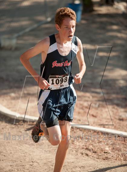 Thumbnail 3 in California Mount SAC Fastback Shootout (Sophomore Boys Heats 1-2) photogallery.