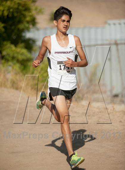 Thumbnail 1 in California Mount SAC Fastback Shootout (Sophomore Boys Heats 1-2) photogallery.