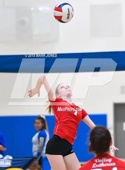Thumbnail 2 in Valley Lutheran vs. NFL Yet Academy (PCDS Desert Classic) photogallery.