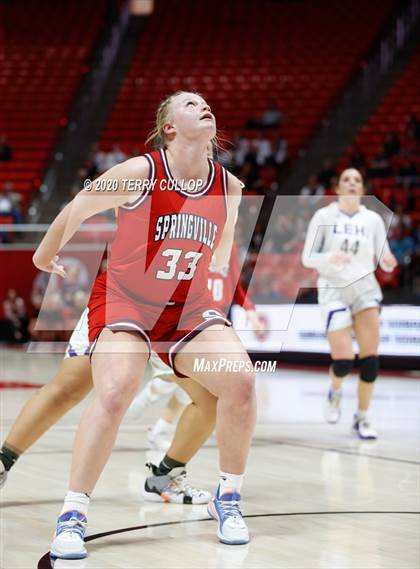 Thumbnail 2 in Springville vs. Lehi (UHSAA 5A Semifinal) photogallery.