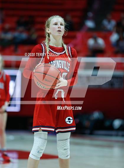Thumbnail 1 in Springville vs. Lehi (UHSAA 5A Semifinal) photogallery.