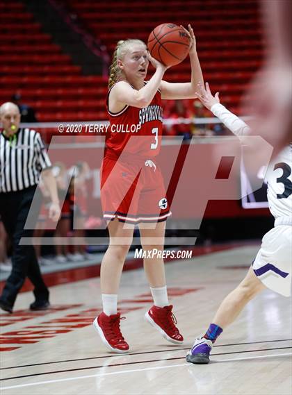 Thumbnail 2 in Springville vs. Lehi (UHSAA 5A Semifinal) photogallery.