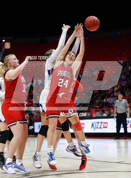 Thumbnail 3 in Springville vs. Lehi (UHSAA 5A Semifinal) photogallery.