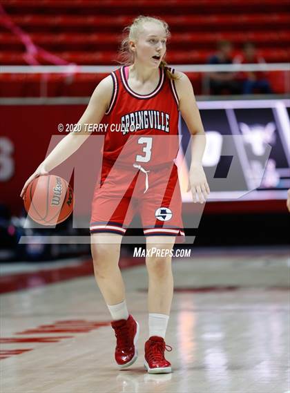 Thumbnail 1 in Springville vs. Lehi (UHSAA 5A Semifinal) photogallery.