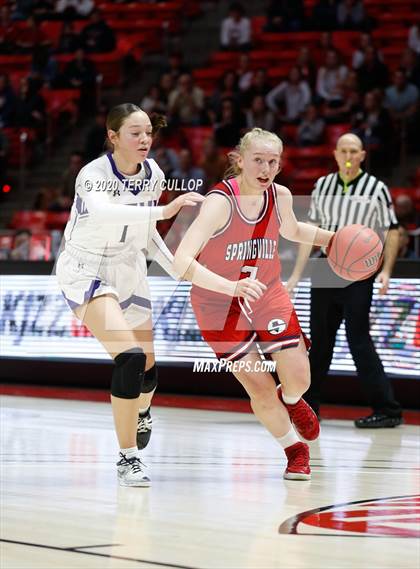 Thumbnail 1 in Springville vs. Lehi (UHSAA 5A Semifinal) photogallery.