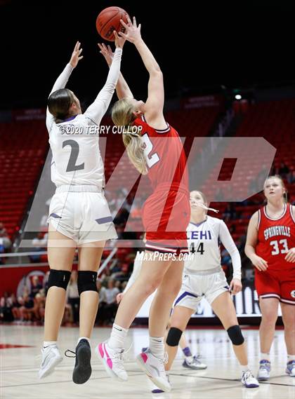 Thumbnail 1 in Springville vs. Lehi (UHSAA 5A Semifinal) photogallery.