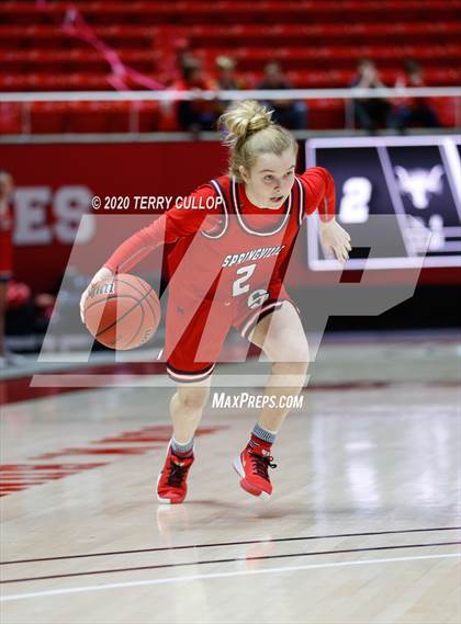 Thumbnail 1 in Springville vs. Lehi (UHSAA 5A Semifinal) photogallery.