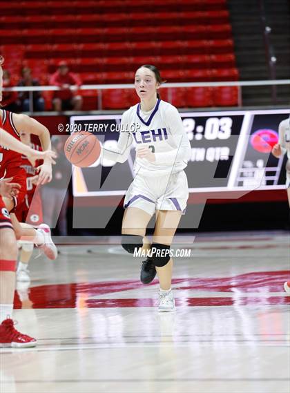 Thumbnail 3 in Springville vs. Lehi (UHSAA 5A Semifinal) photogallery.