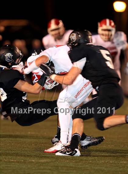 Thumbnail 1 in Orange Lutheran vs. Servite photogallery.