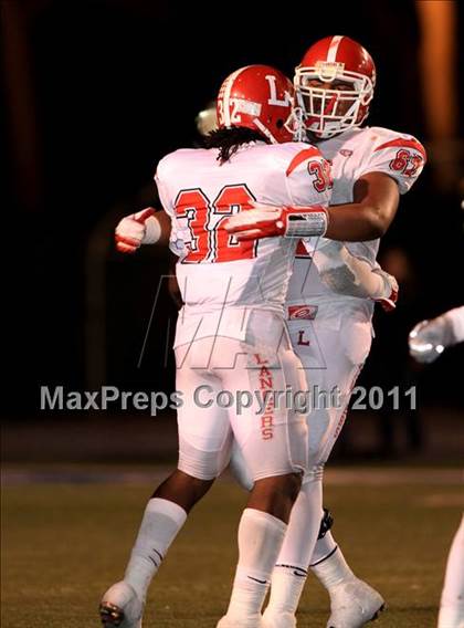 Thumbnail 1 in Orange Lutheran vs. Servite photogallery.