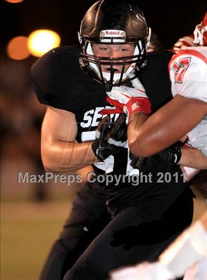 Thumbnail 2 in Orange Lutheran vs. Servite photogallery.