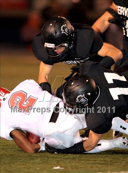 Thumbnail 1 in Orange Lutheran vs. Servite photogallery.