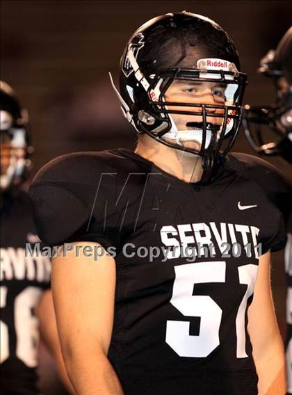 Thumbnail 1 in Orange Lutheran vs. Servite photogallery.