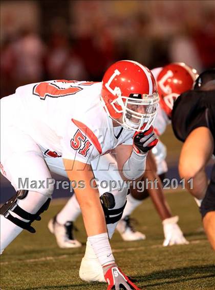 Thumbnail 1 in Orange Lutheran vs. Servite photogallery.