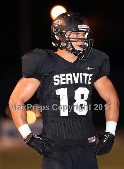 Thumbnail 2 in Orange Lutheran vs. Servite photogallery.