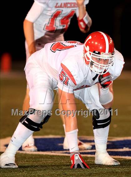 Thumbnail 1 in Orange Lutheran vs. Servite photogallery.