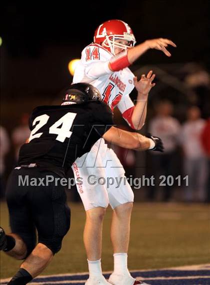 Thumbnail 3 in Orange Lutheran vs. Servite photogallery.