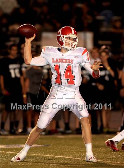 Thumbnail 1 in Orange Lutheran vs. Servite photogallery.